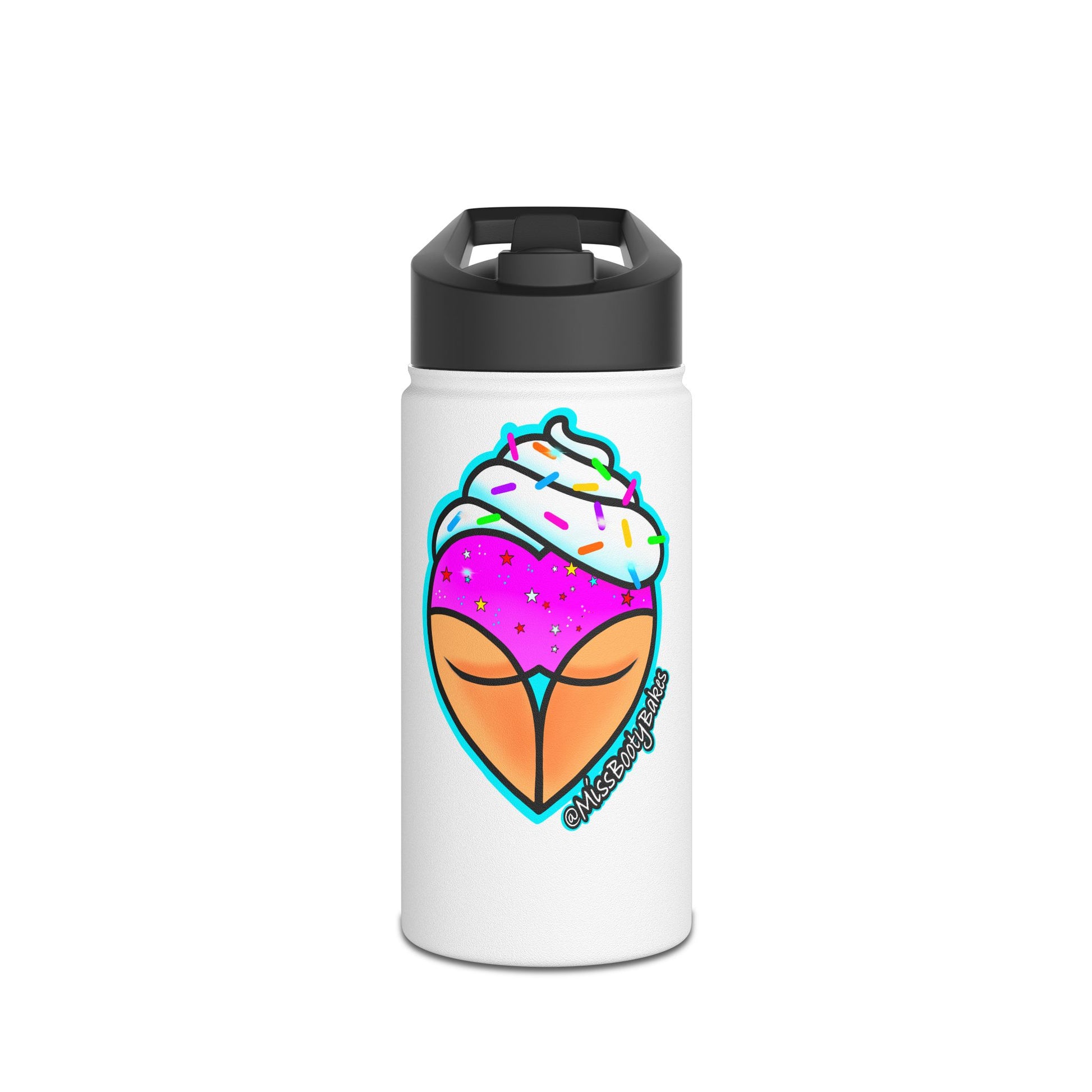 Stainless Steel Water Bottle, Standard Lid