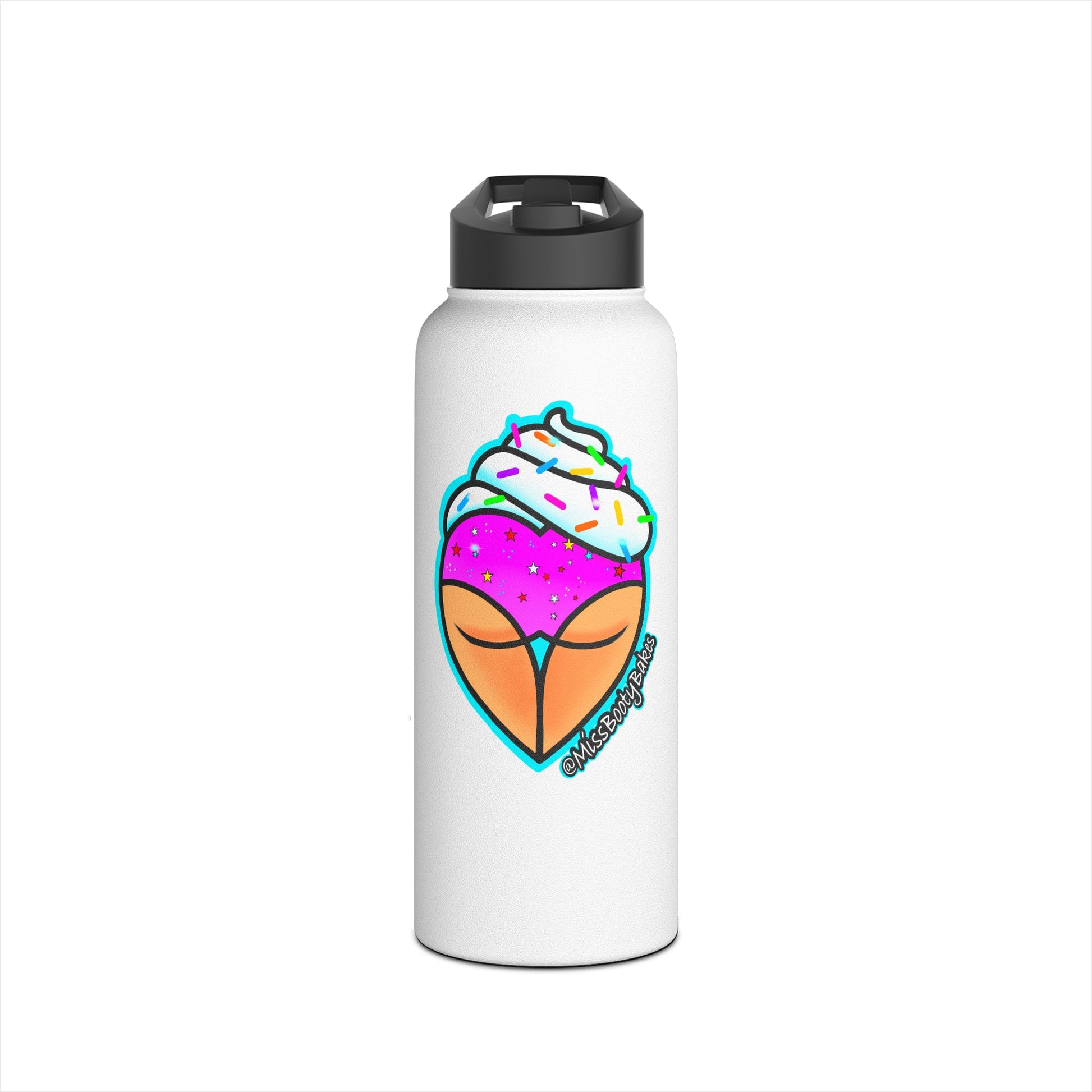 Stainless Steel Water Bottle, Standard Lid