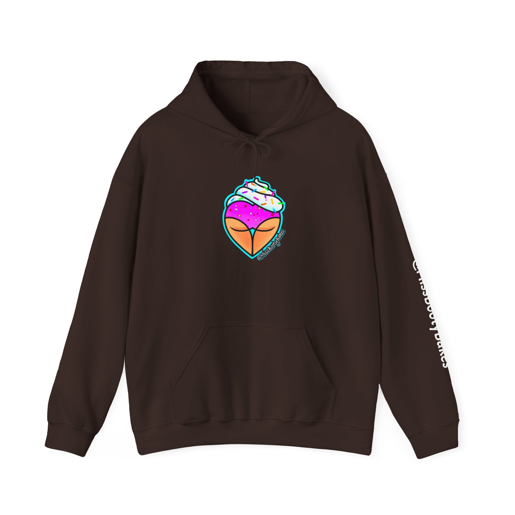 Cozy Cupcake Love Hoodie, Cute Sweater for Foodies, Gift for Dessert Lovers, Sweet Treat Apparel, Comfortable Hooded Sweatshirt