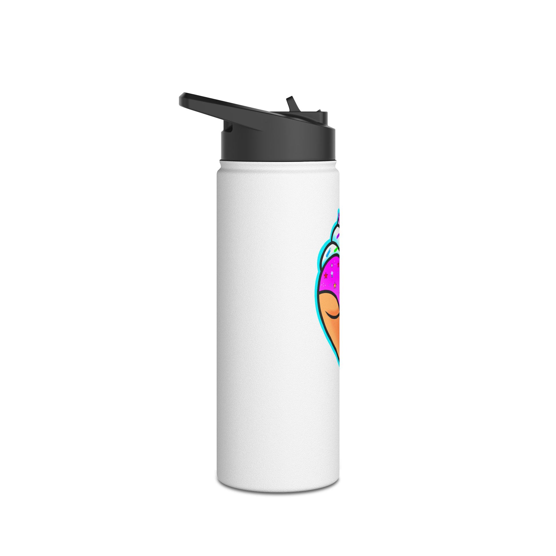 Stainless Steel Water Bottle, Standard Lid