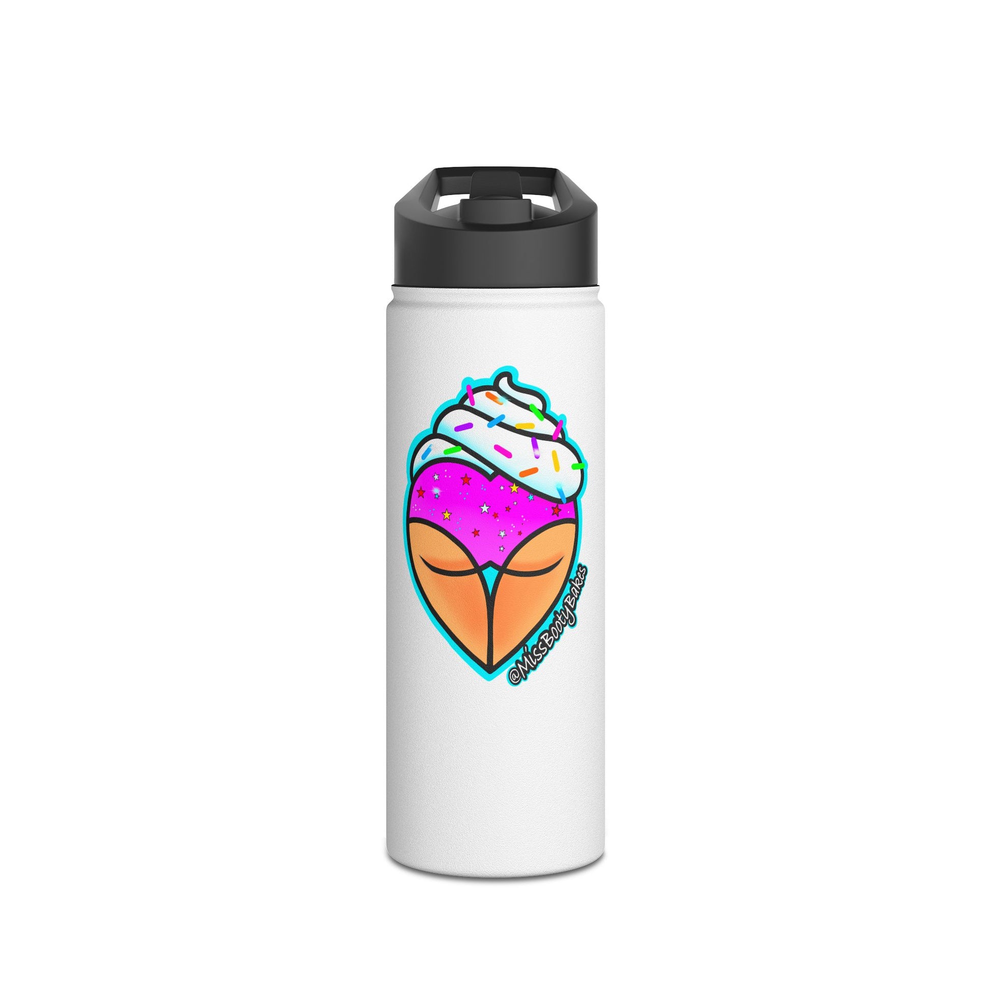 Stainless Steel Water Bottle, Standard Lid